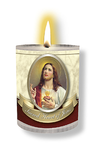 Votive Candle – Sacred Heart of Jesus Family Life Catholic Gifts