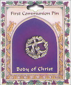 First Holy Communion Pin Family Life Catholic Gifts