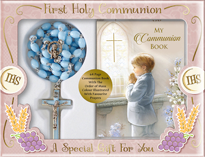 First Holy Communion Gift Set – Boy Family Life Catholic Gifts