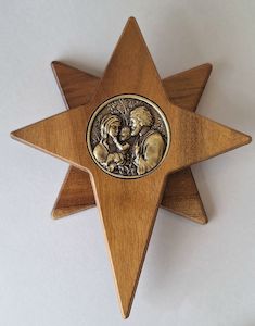 Stunning Holy Family Christmas Hanging Star Family Life Catholic Gifts