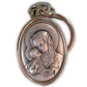 Madonna and Child Key Ring Family Life Catholic Gifts