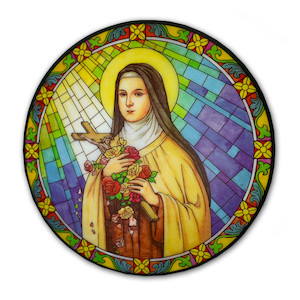 St Therese of Lisieux Suncatcher Family Life Catholic Gifts