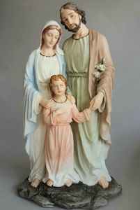 Holy Family Statue – 25cm Family Life Catholic Gifts