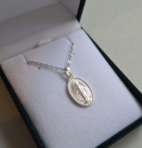 Silver-Plated Miraculous Medal Family Life Catholic Gifts