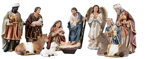 Beautiful Resin Nativity – 15cm Family Life Catholic Gifts