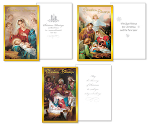 Christmas Cards – 10 pack Family Life Catholic Gifts