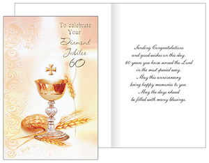 To Celebrate Your Diamond Jubilee 60 Years Family Life Catholic Gifts