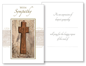 With Sympathy – Irish Penal Cross Family Life Catholic Gifts