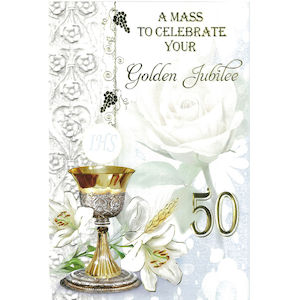 Gift: A Mass – Golden Jubilee Family Life Catholic Gifts