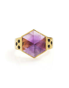 Amethyst Gold Ring