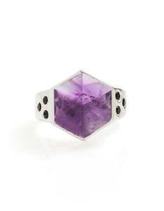 Amethyst Silver Ring