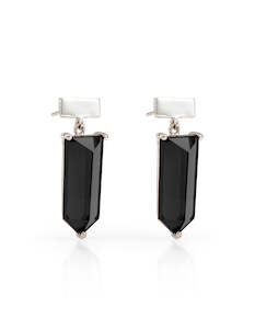 Onyx Silver Amalfi Drops