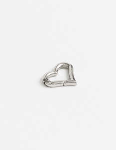 Silver Heart Clasp Small