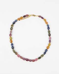 Multi Sapphire Necklace