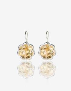 Citrine Silver Sunkissed Earrings