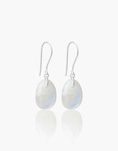 Moonstone Silver Earrings