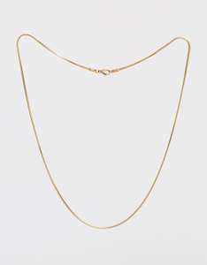 Fine Gold Snake Square Chain