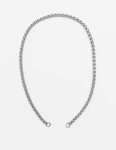 Wide Snake Chain Silver