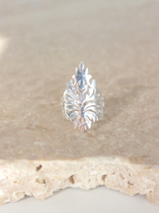 Lotus Silver Ring