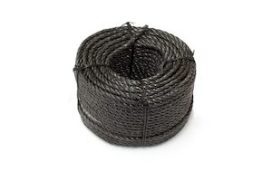 Black Edging Rope - 50m Bulk Roll