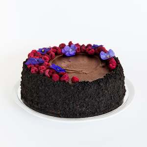 cake: CHOCOLATE, CHOCOLATE MOUSSE, GANACHE GF, NF