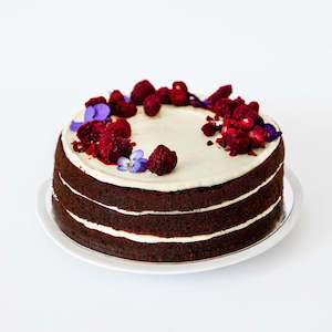 cake: Red Velvet, Vanilla Cream Cheese NF