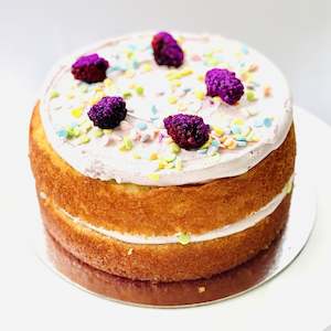 cake: Sparkle sprinkle cake NF