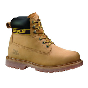 Footwear: CAT Holton Steel Toe Boot