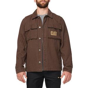 Jackets: CAT Urban Passage Shirt Jacket - Coffee Bean