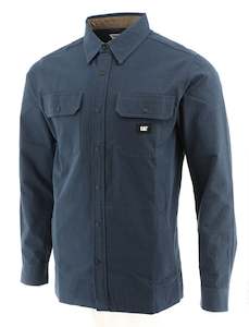 CAT Foundation Shacket (Shirt Jacket) - Detroit Blue