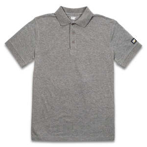 CAT Essential Polo - Dark Heather Grey