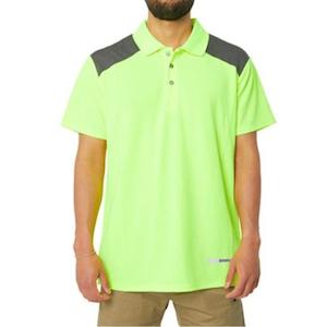 CAT Hi Vis Performance Polo - Yellow