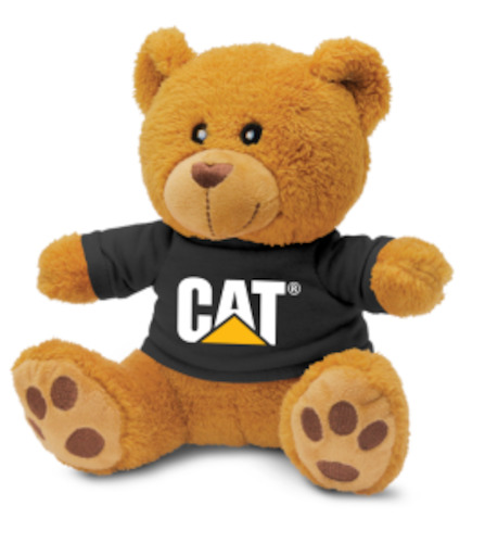 Teddy Bear Plush Toy with CAT Tee