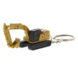 CAT Micro 320 Hydraulic Excavator Keychain