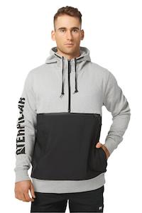 Hoodies Sweatshirts: CAT Stillwater Quarter-Zip Hoodie - Heather Grey