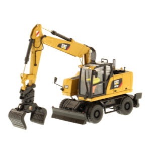 Excavator Models: CAT 1:50 M318F Wheeled Excavator High Line Series