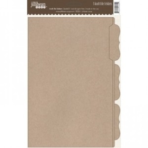 Craft material and supply: Kraft File Folders