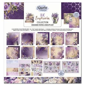 Craft material and supply: 3Quarter Designs - Lilac Euphoria Collection