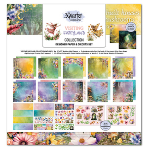 Craft material and supply: 3Quarter Designs - Visiting Fairyland Collection