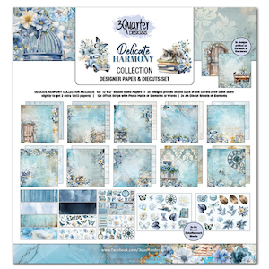 Craft material and supply: 3Quater Designs - Delicate Harmony Collection