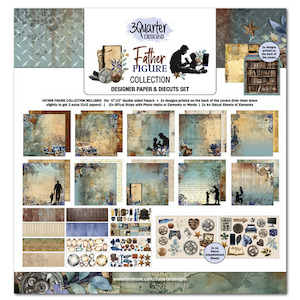 Craft material and supply: 3Quarter Designs - Father Figure Collection