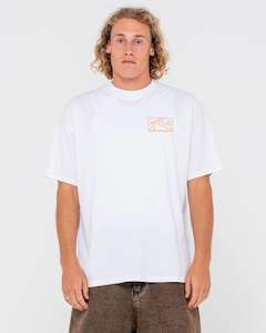 Clothing: Boxed Out S/S Tee White