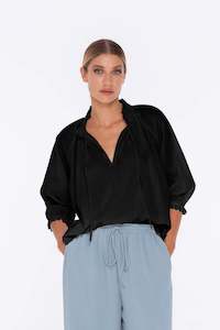 Charlotte Top Blk