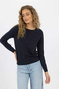 Clothing: Mae Jumper Navy