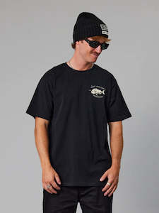 Snapper Logo Tee -Black Antique