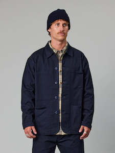 Clothing: Charter Shacket - Squid Ink