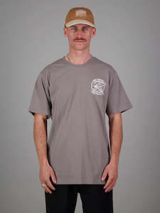 Snapper Madness Tee Grey