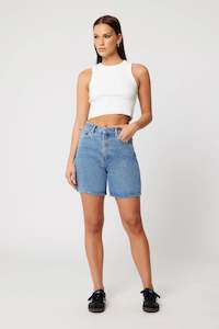 Clothing: Carrie Short Naomi Mid Blue