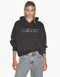 Sott Slouch Hoodie - Charcoal