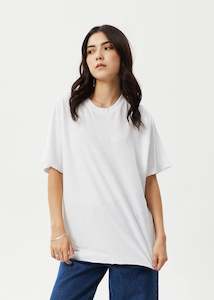 Slay Hemp Oversized Tee Wht